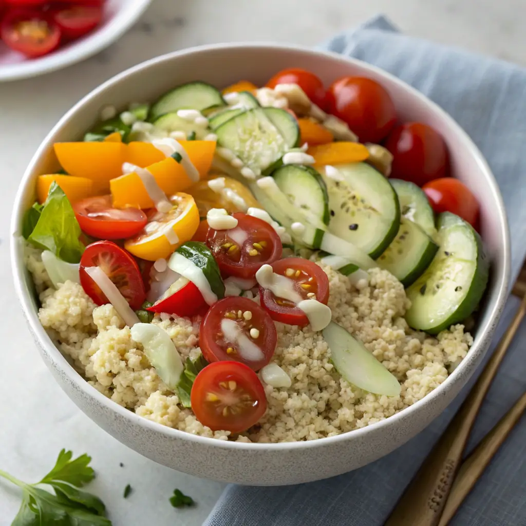 Vegetable & Chickpea Grain Bowl